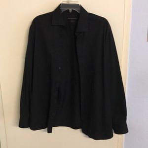 Black Slim fit dress shirt!